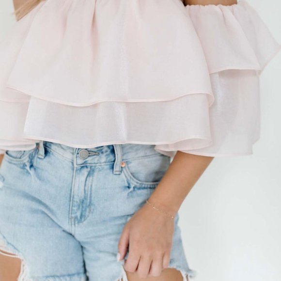 Elle Ruffle Top The Post - Small - Picture 2 of 3